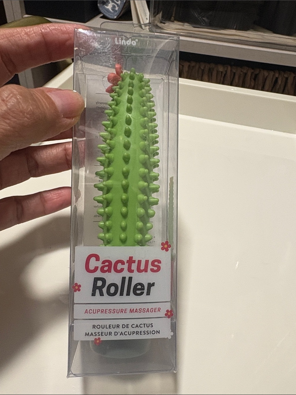 Cactus Roller Acupressure Massager - Green